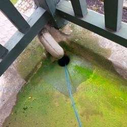 fuite terrasse colorant fluoresceine